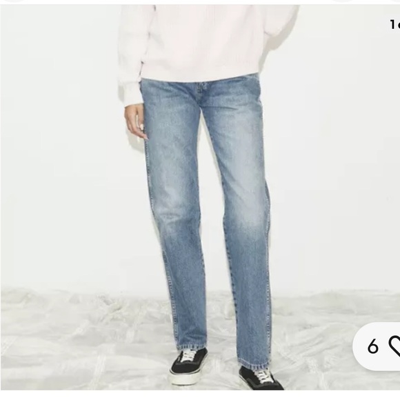 6397 Denim - 6397 Straight Jeans in Stone Washed Blue Made in Italy